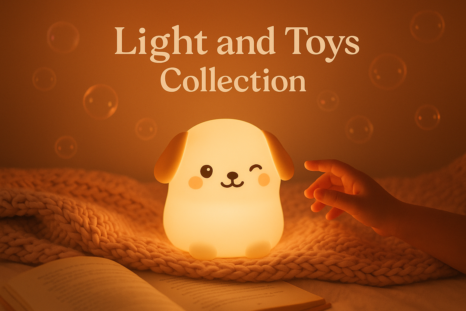 no write ligh and toys collection